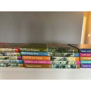 Childcraft How and Why Library 1979 World Book 1-5 Volume Set Vintage Hardcover
